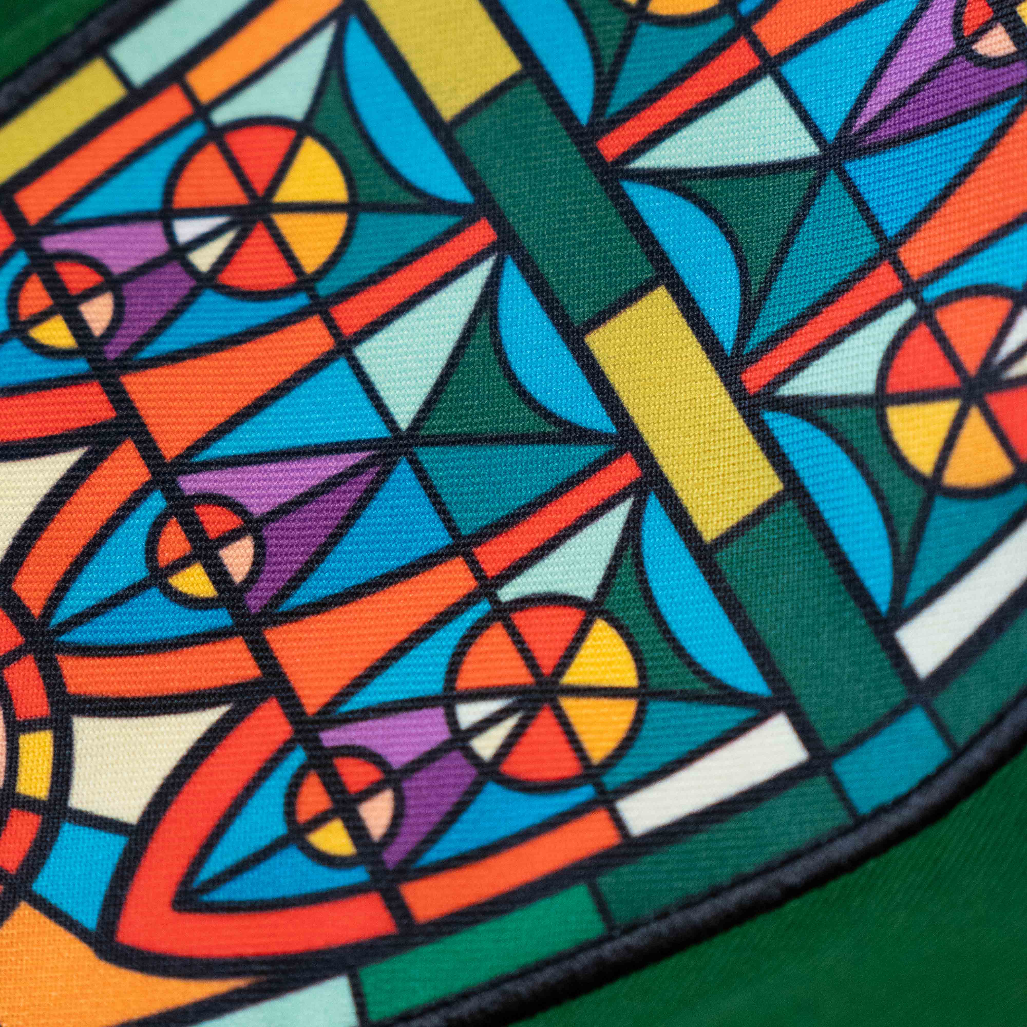 WATSON STAINED GLASS WORK SHIRT (GREEN) - Image 4