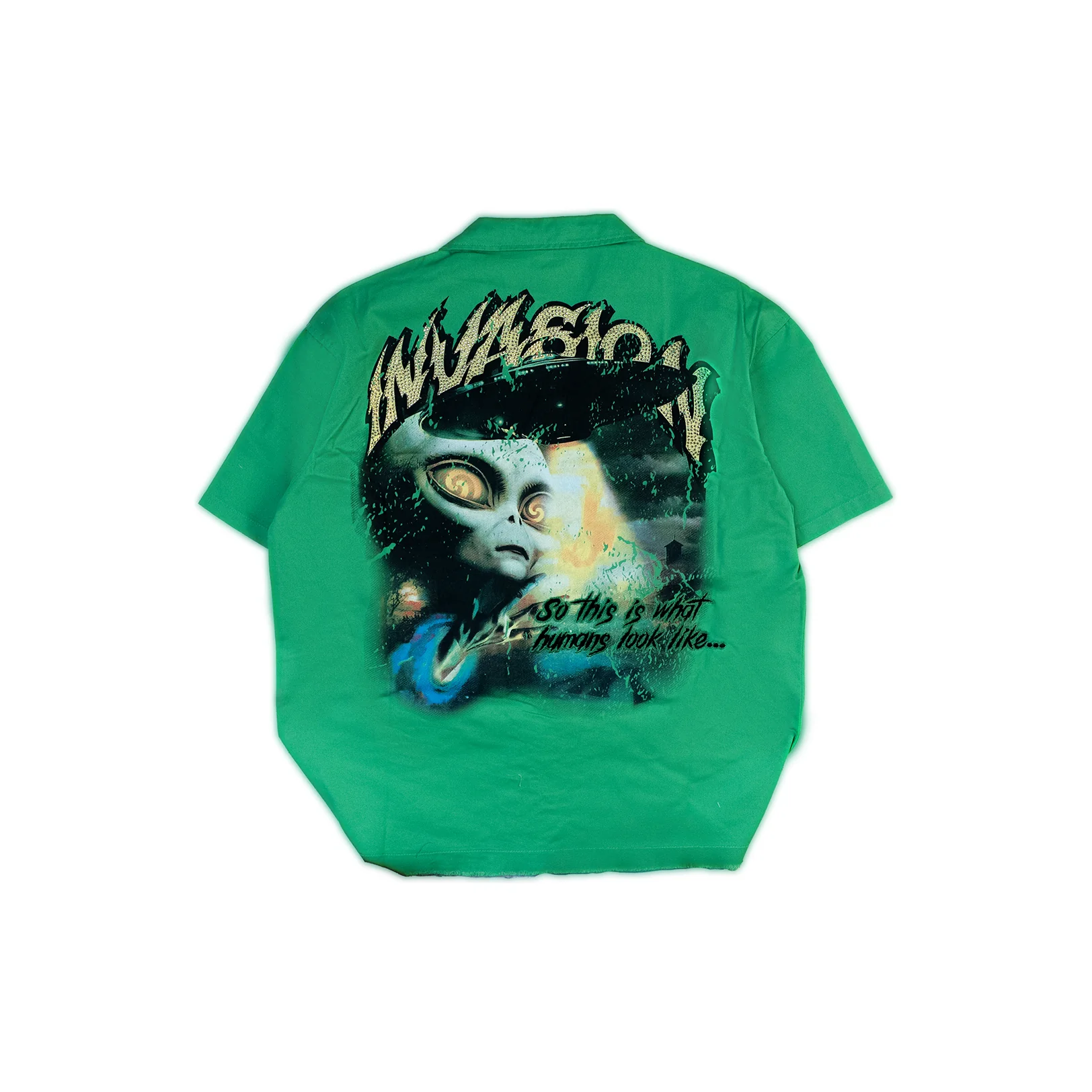 WATSON INVASION WORK SHIRT (GREEN) - Image 6