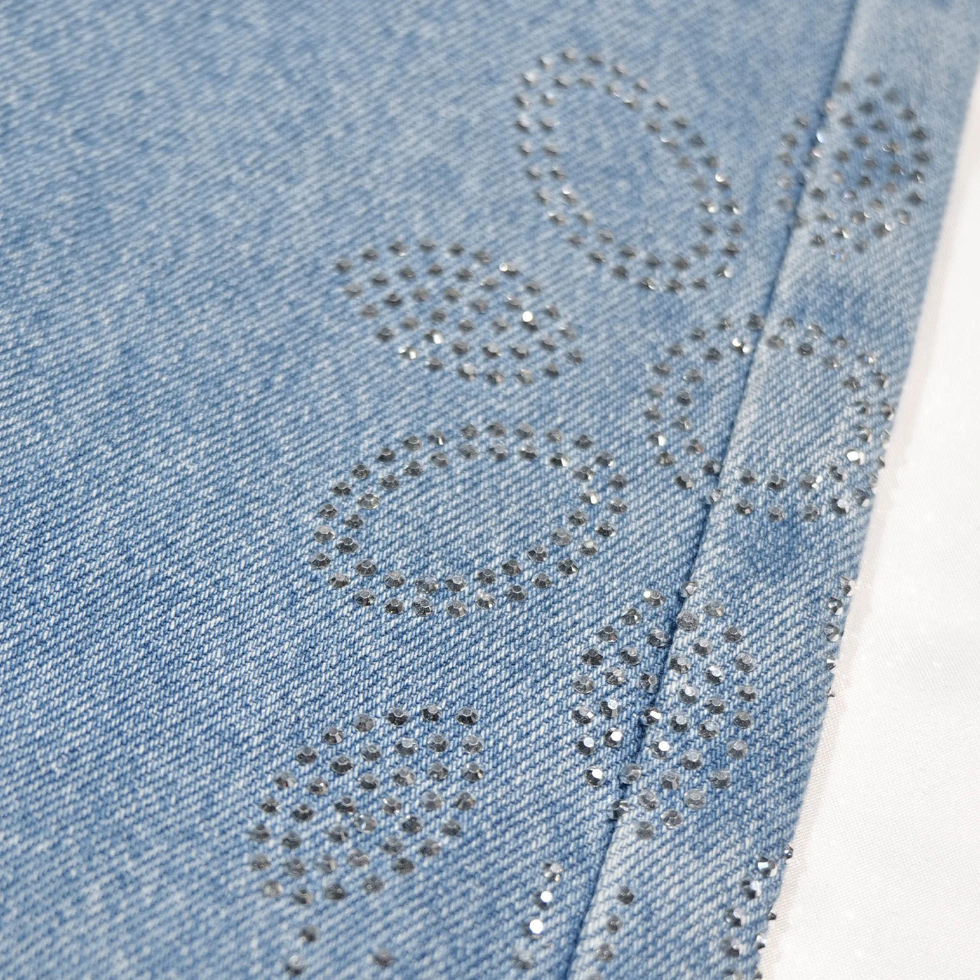 LIGHT WASH CARPENTER SHORTS - Image 7