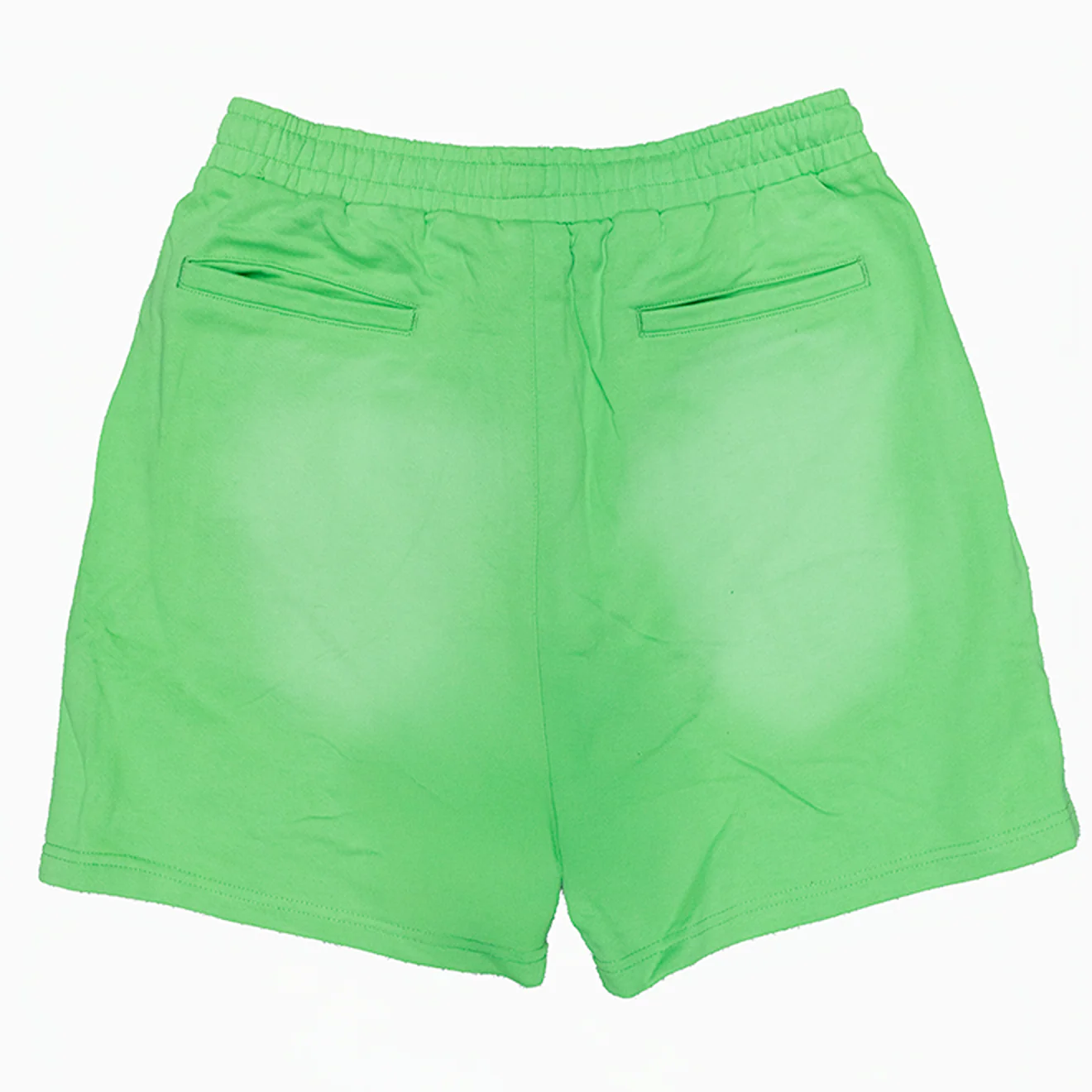 WATSON DIGITAL DREAMSCAPE COTTON SHORTS (LIME) - Image 2