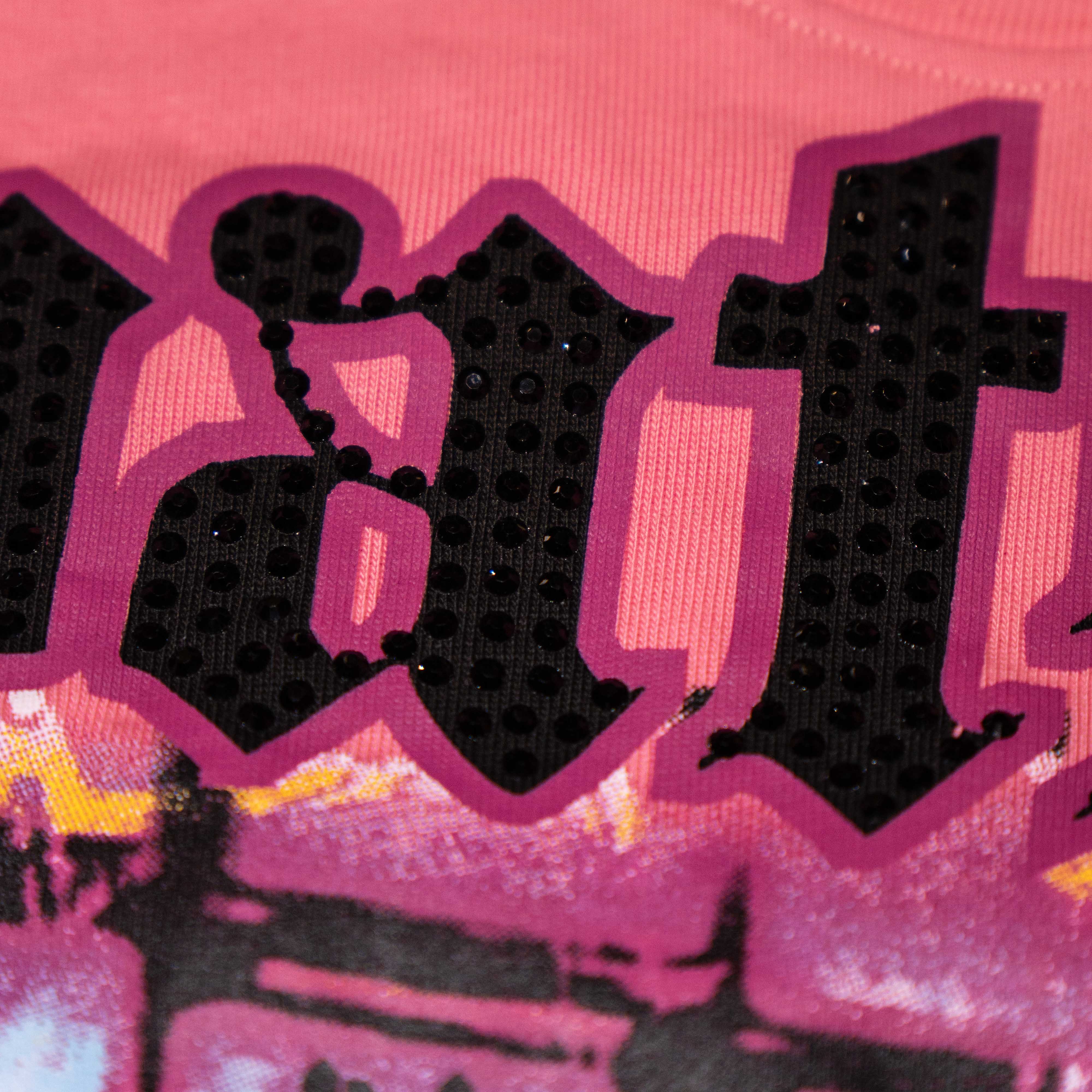 WATSON CONTROL THE MEDIA T-SHIRT (PINK) - Image 3