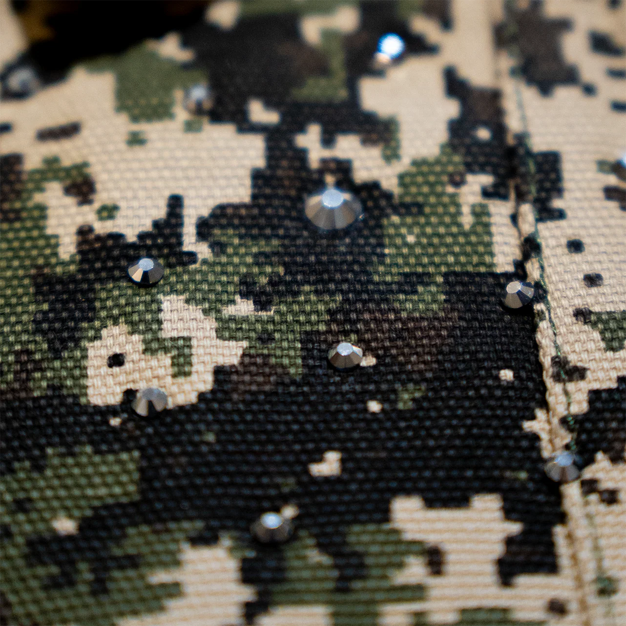WATSON CAMO CRYSTAL WORK JACKET (GREEN CAMO) - Image 3