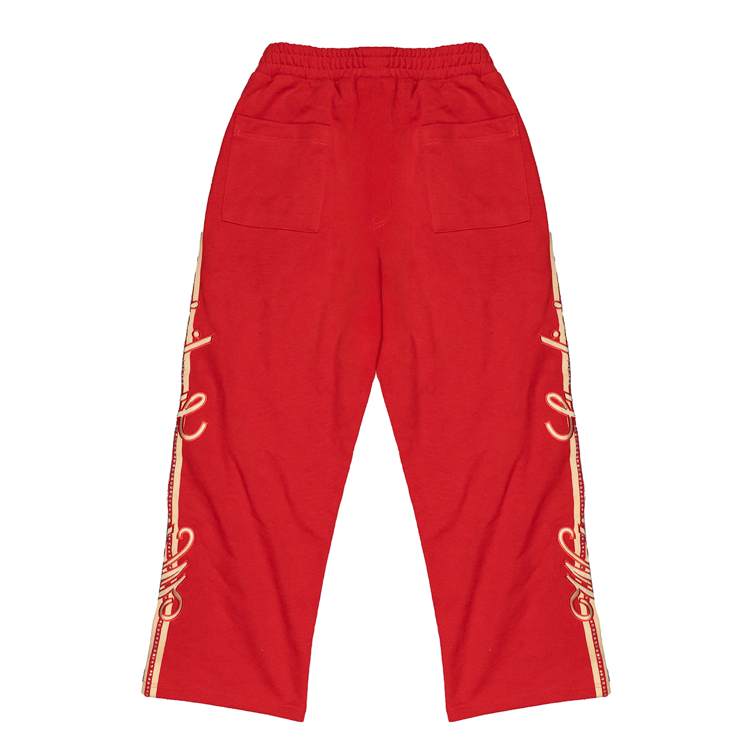 TO GOD BE ALL THE GLORY SWEATPANTS (RED) - Image 2