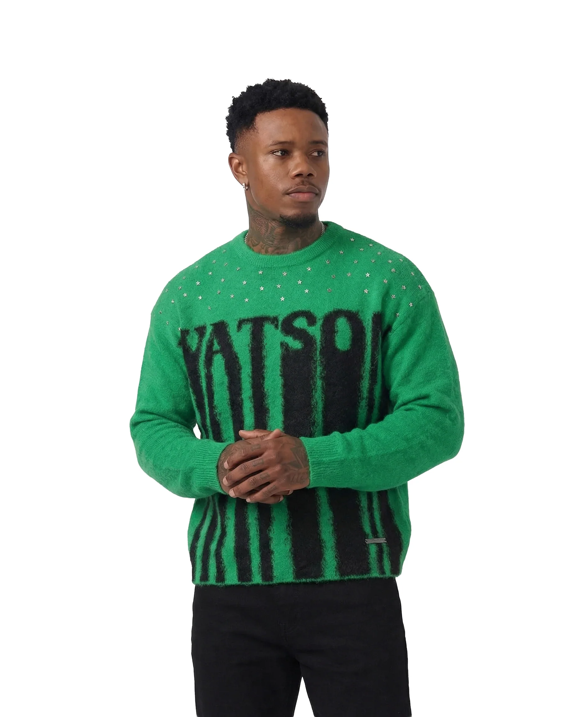 WATSON AMONGST THE STARS GREEN SWEATER - Image 3