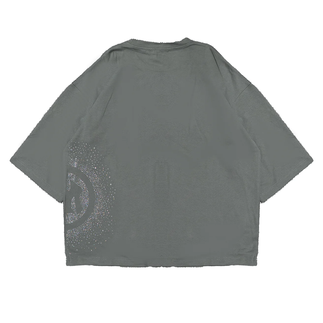 SIDE LOGO T-SHIRT (LIGHT GRAY) - Image 2