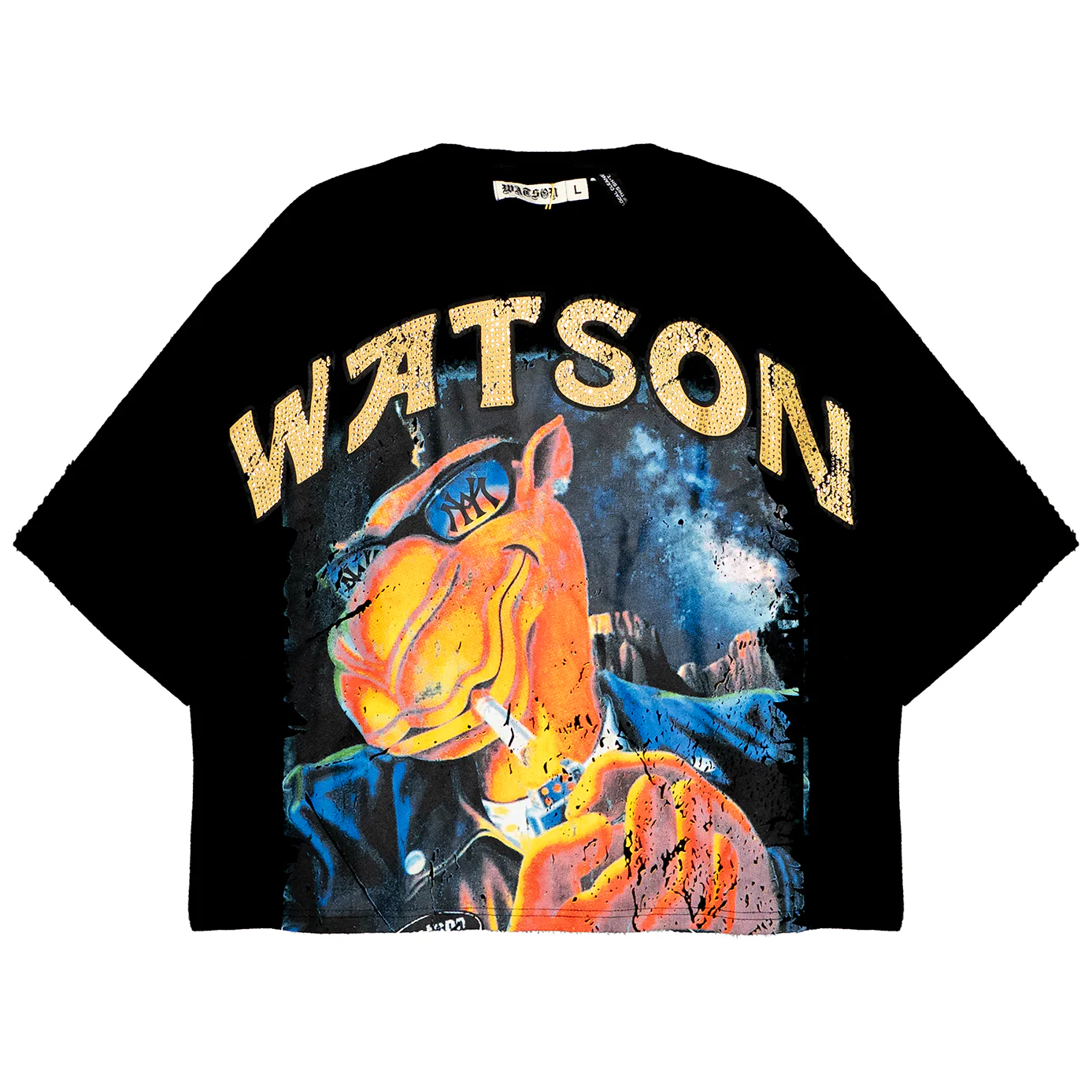 PLEASURE TO BURN T-SHIRT (BLACK)