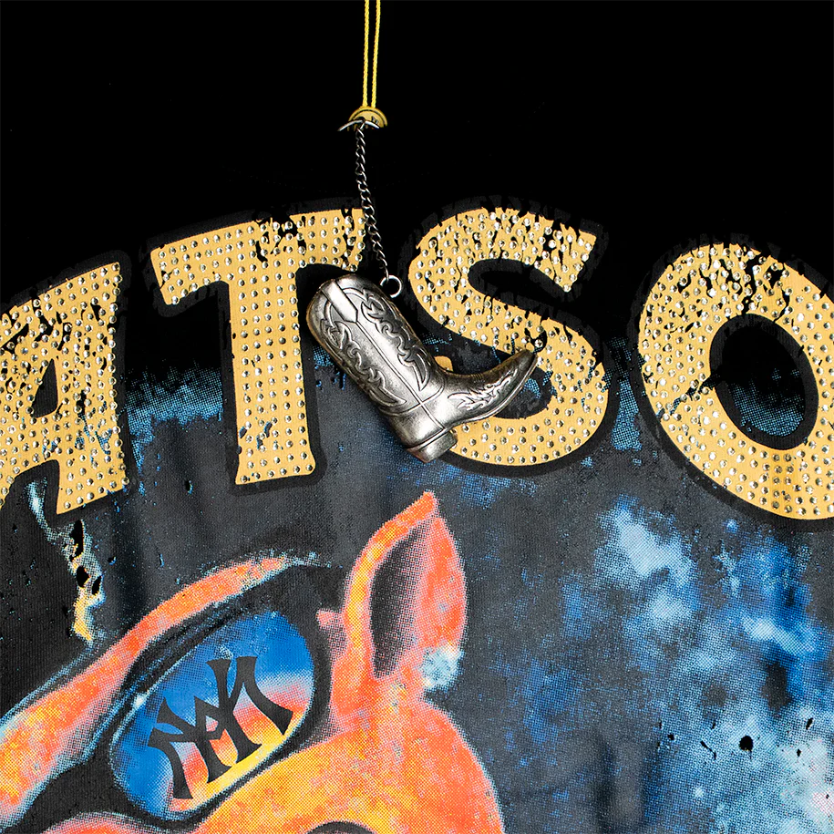 PLEASURE TO BURN T-SHIRT (BLACK) - Image 3