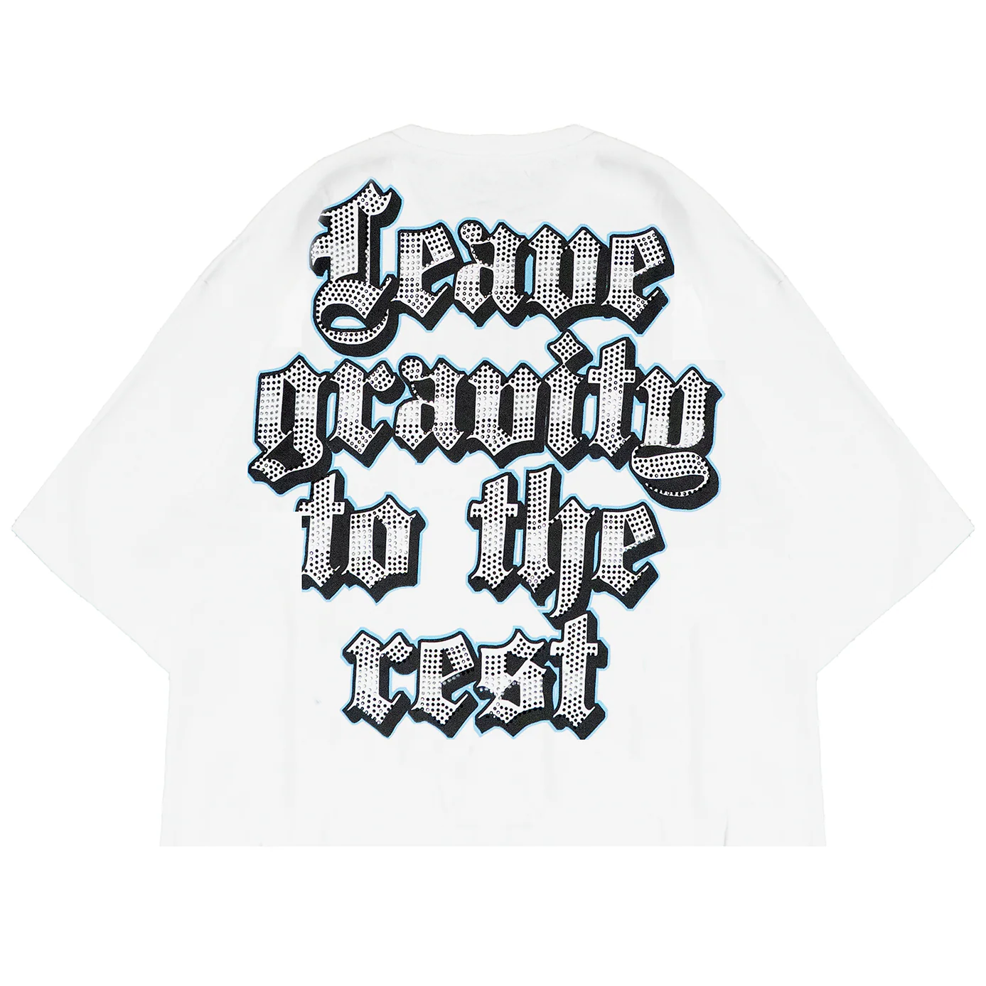 LEAVE GRAVITY TO THE REST T-SHIRT (WHITE) - Image 2