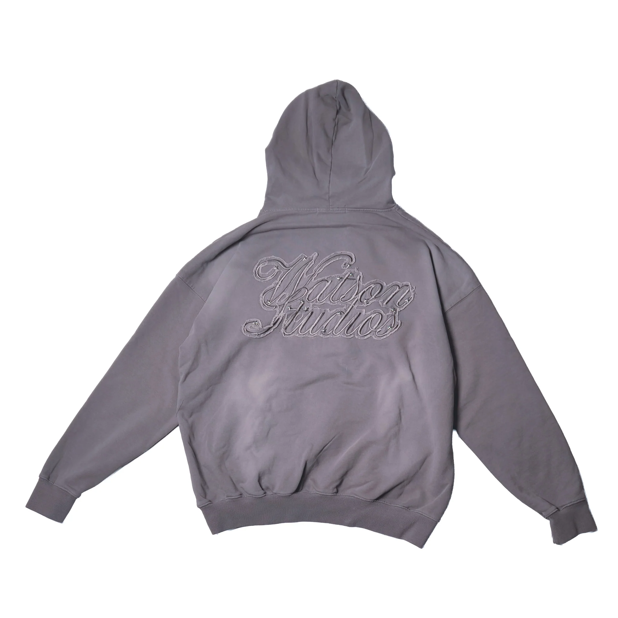 WATSON STUDIOS CRYSTAL STRINGS HOODIE (CHARCOAL) - Image 3