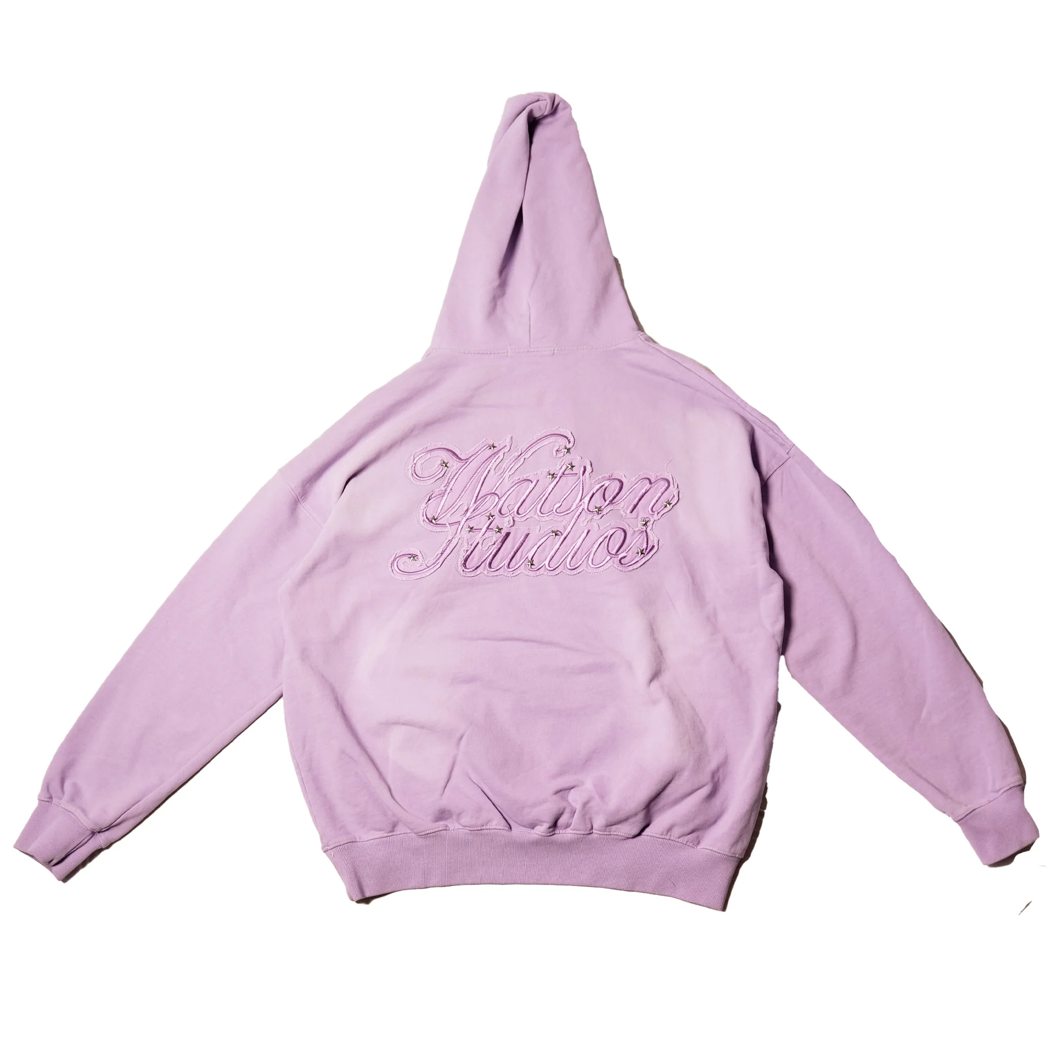 WATSON STUDIOS CRYSTAL STRINGS HOODIE (LAVENDER) - Image 3