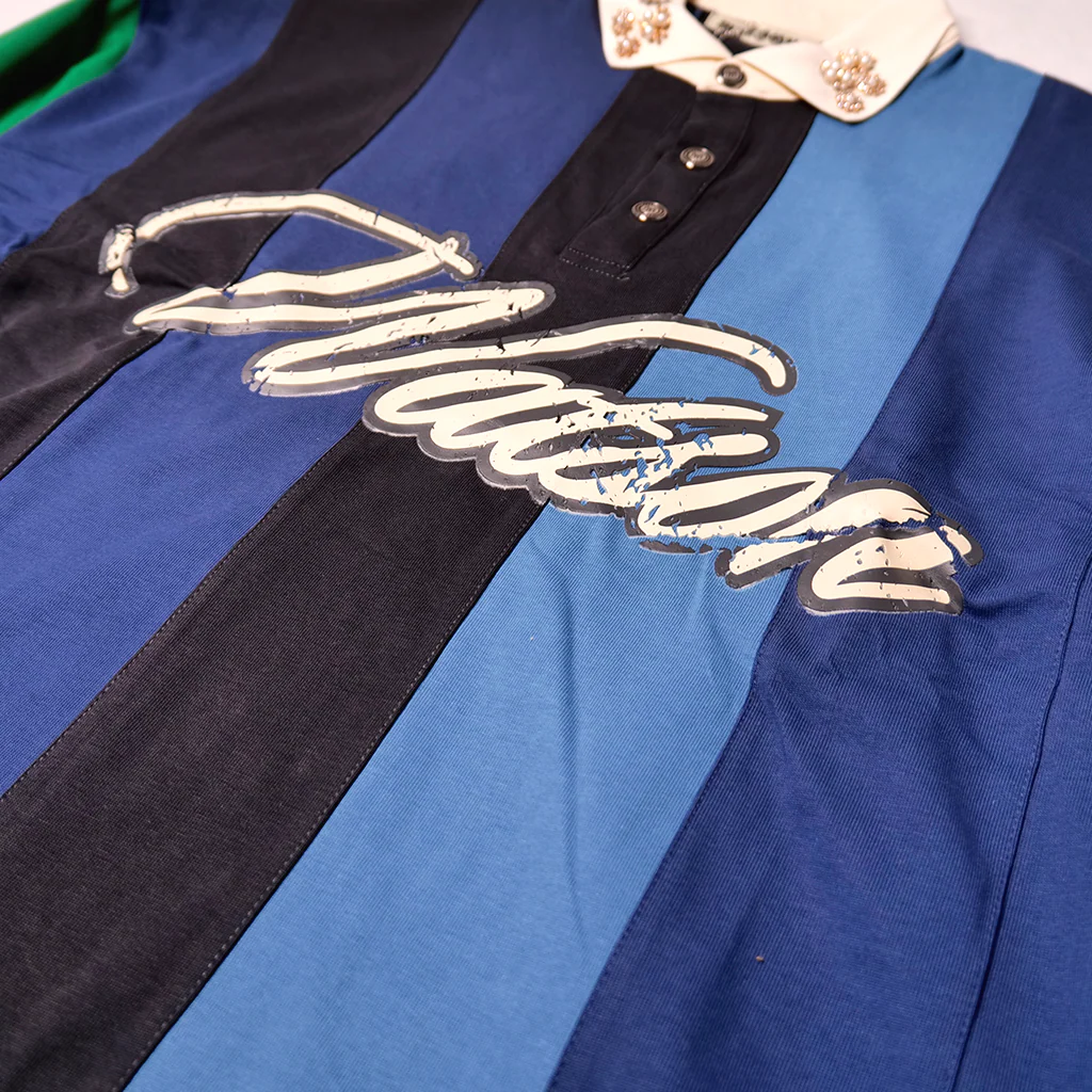 WATSON MULTI SPLIT LONG SLEEVE POLO (MULTI) - Image 9