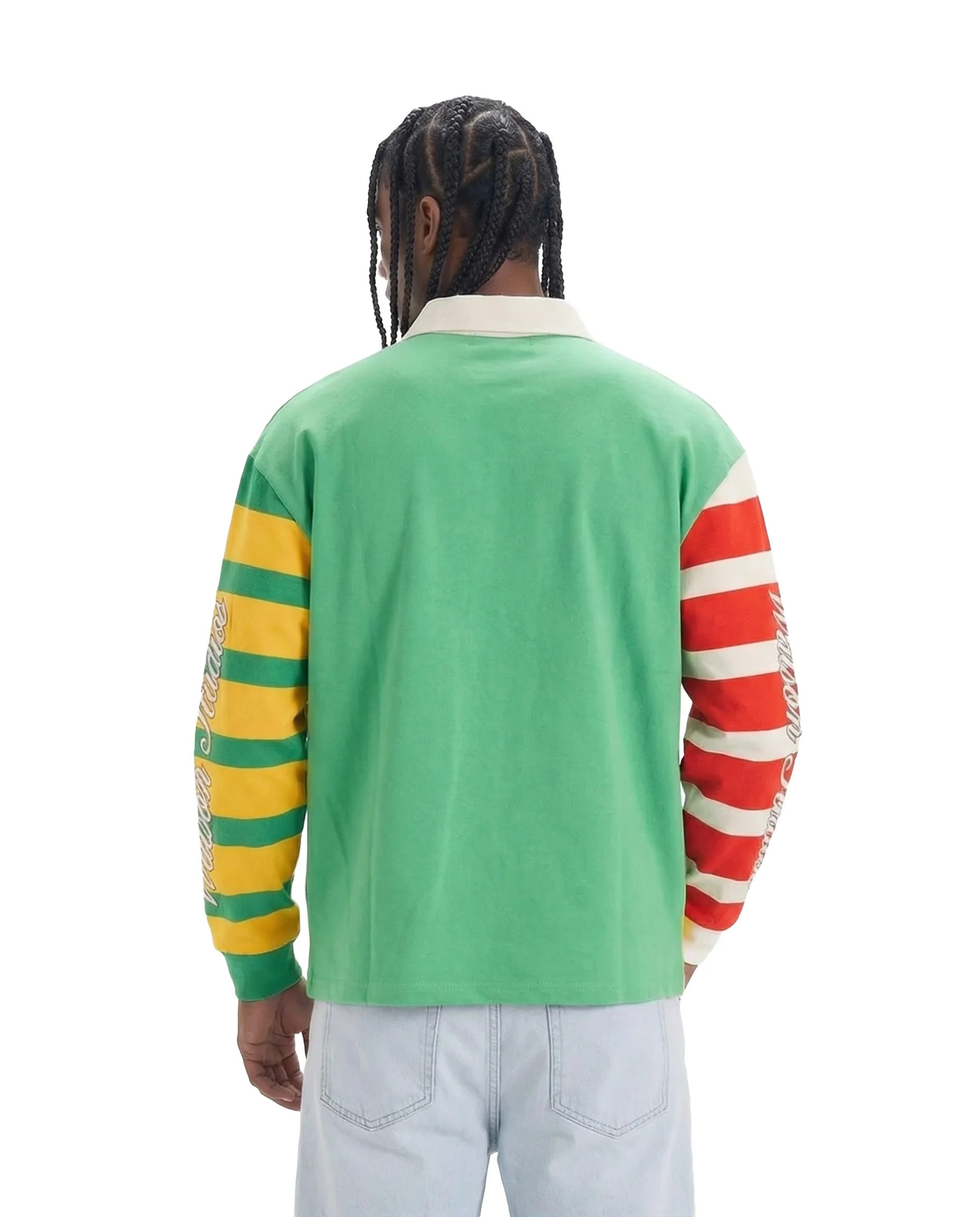 WATSON MULTI SPLICED RUGBY POLO (MULTI) - Image 3