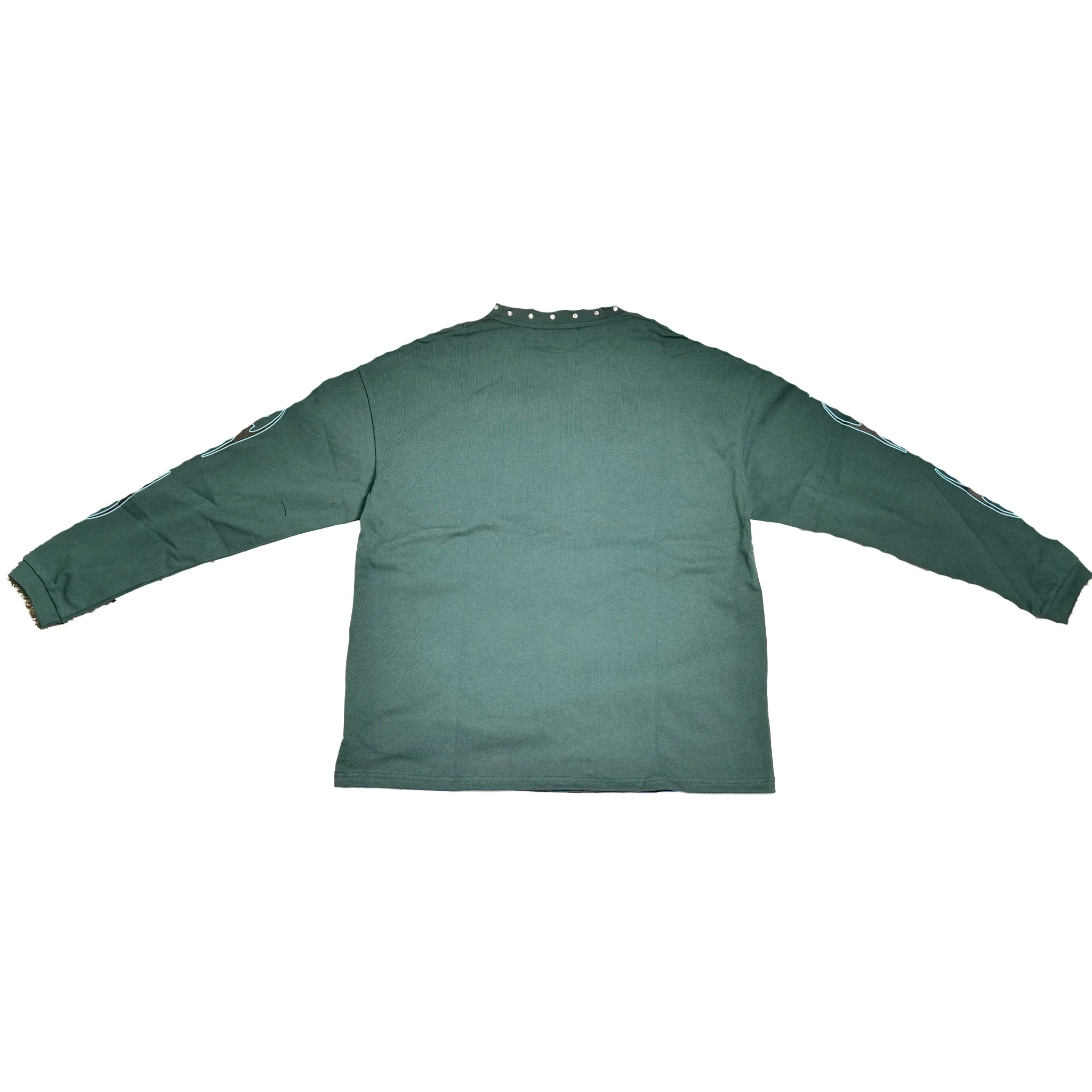 WATSON SHOCK PINE LONGSLEEVE T-SHIRT (GREEN) - Image 4
