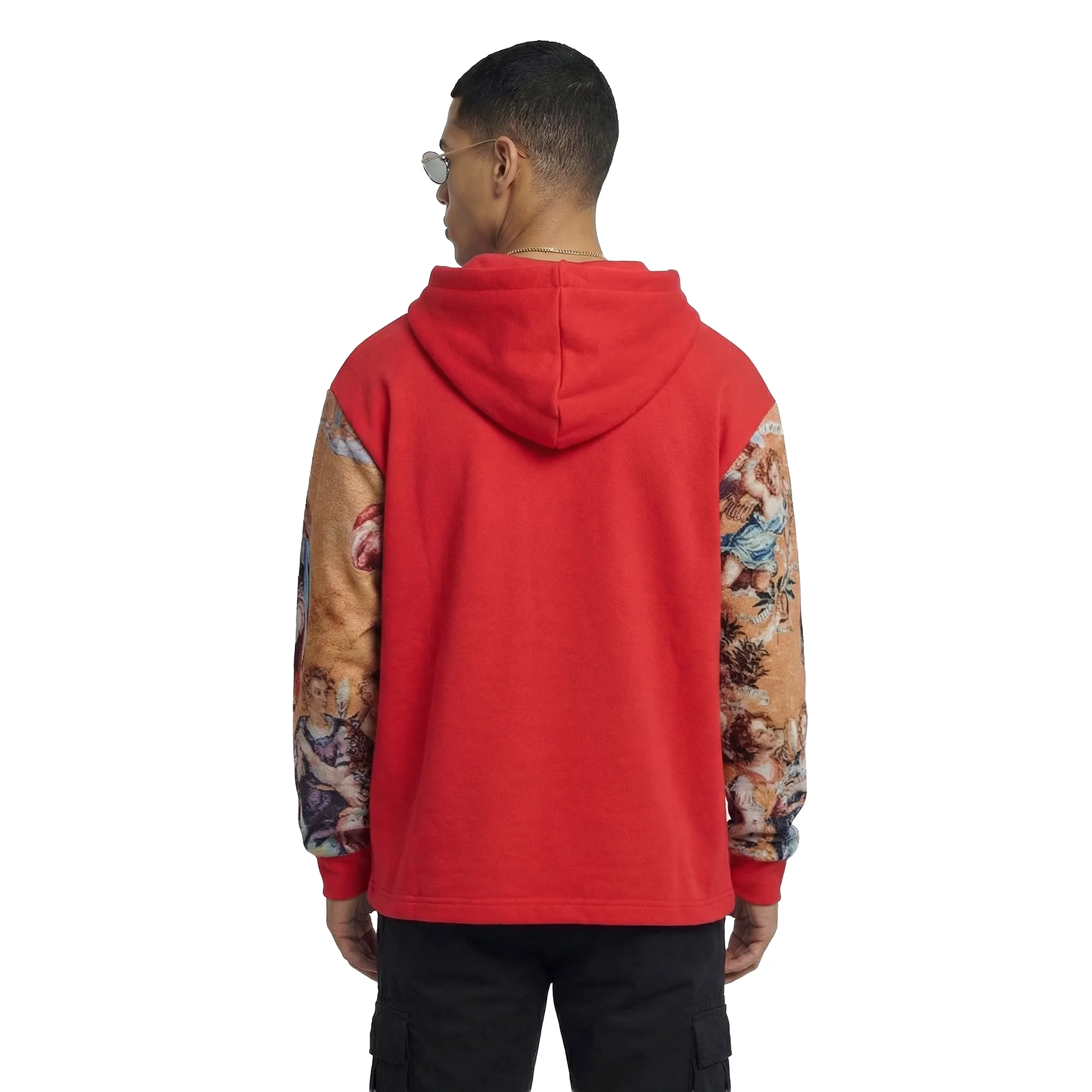 WATSON KEEP YOUR HEART CLOSE PINK TAPESTRY HOODIE - Image 2