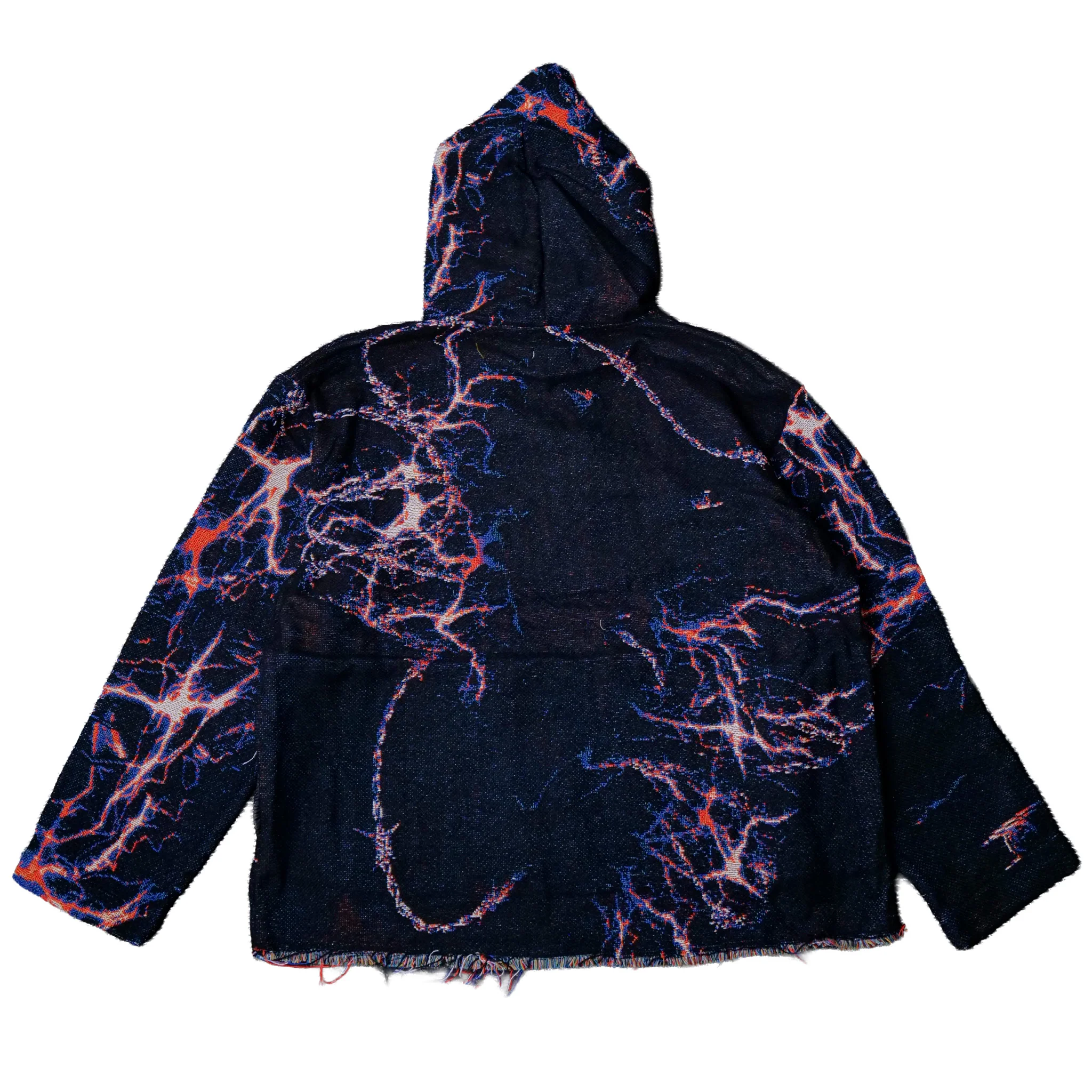 WATSON NEW YORK BARB WIRE TAPESTRY HOODIE - Image 4