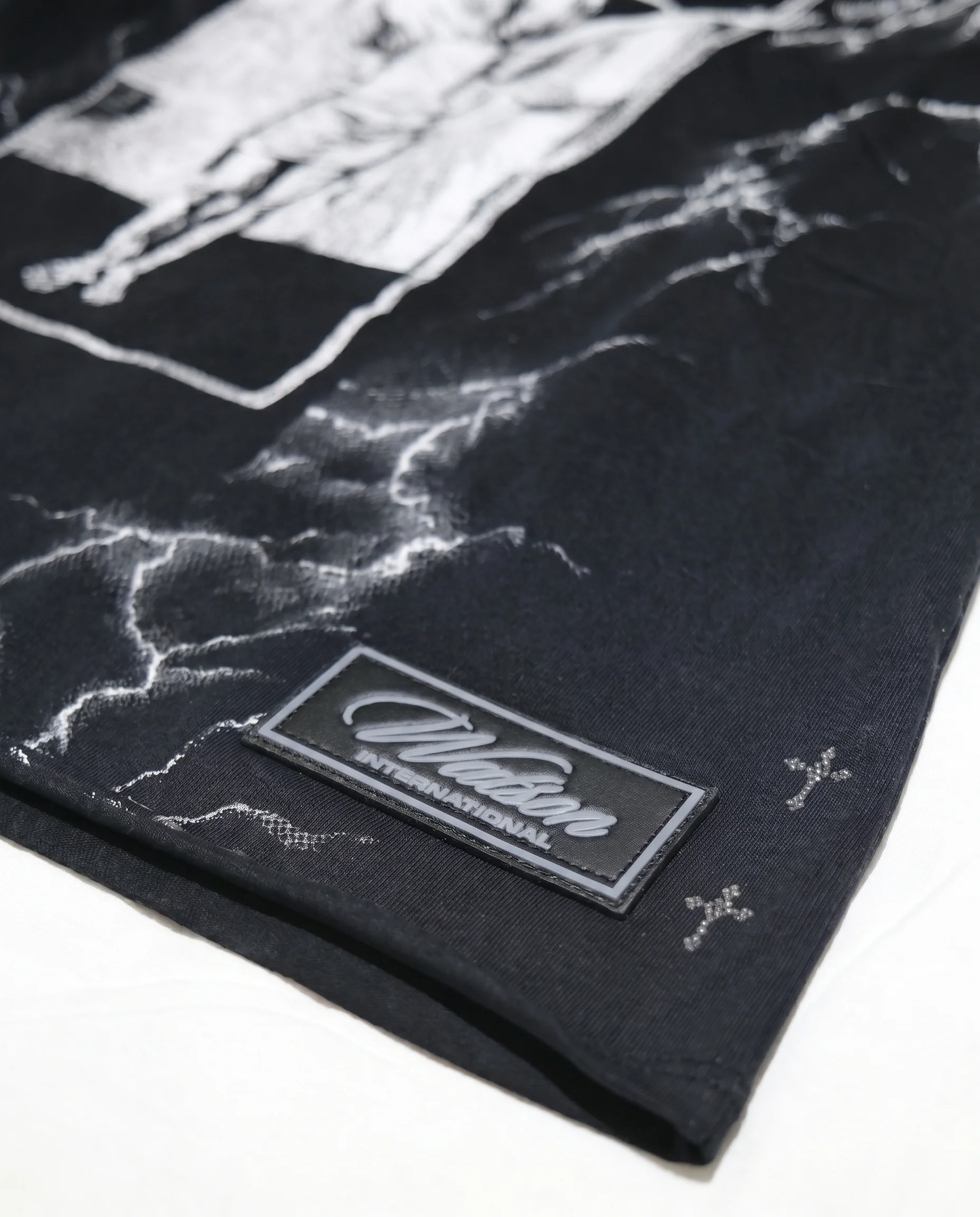 WATSON CALL GOD CUTOFF TSHIRT (BLACK) - Image 3