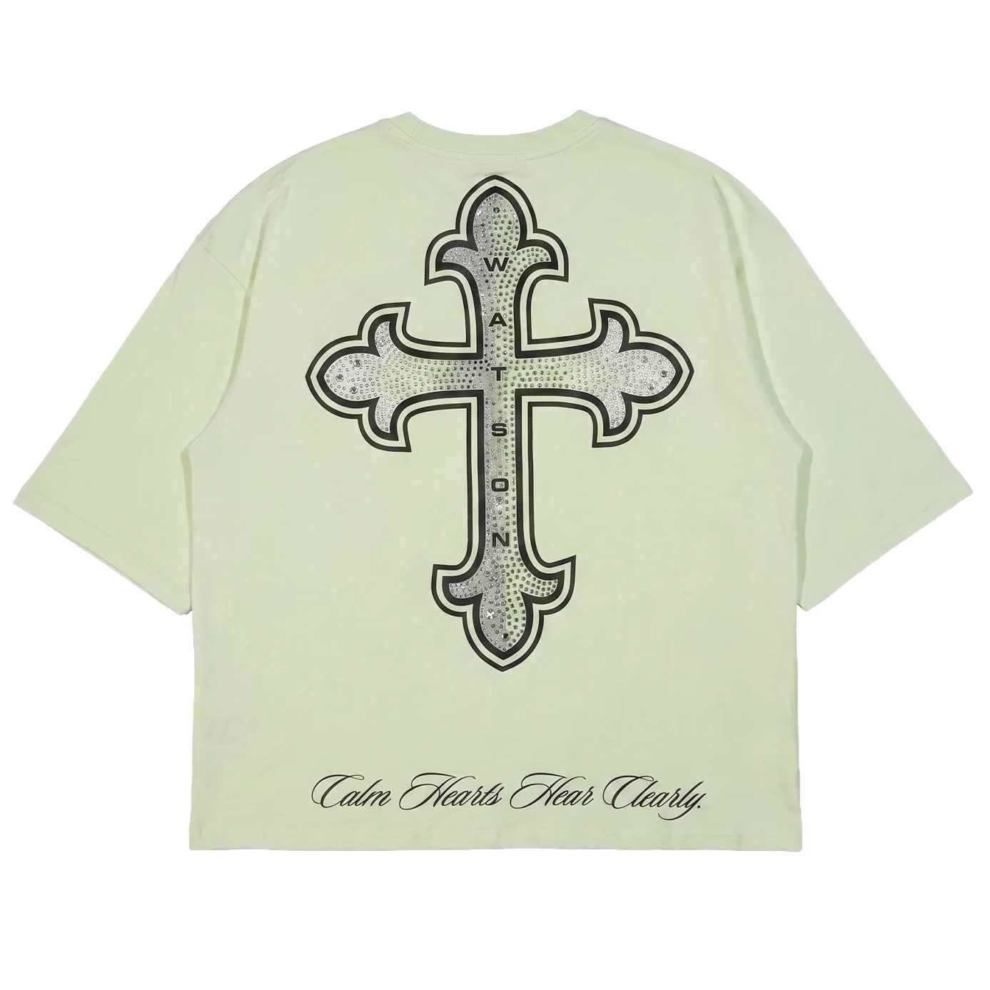 WATSON CALM HEARTS MINT TSHIRT - Image 2