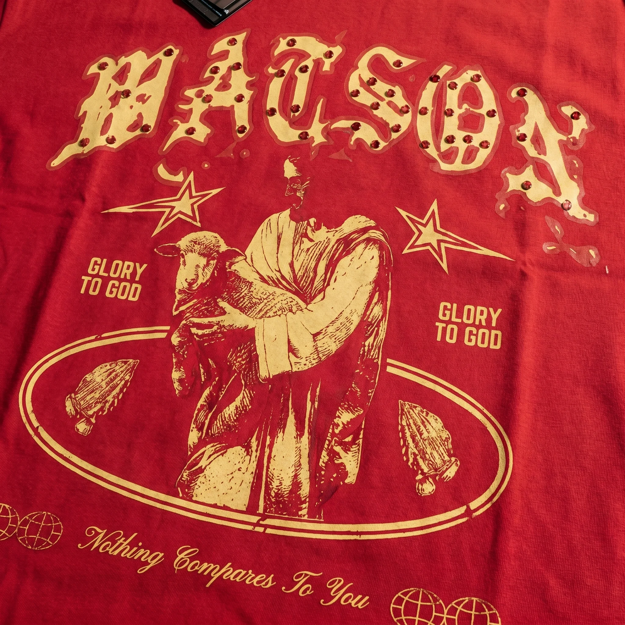 WATSON GLORY TO GOD RED TSHIRT - Image 3