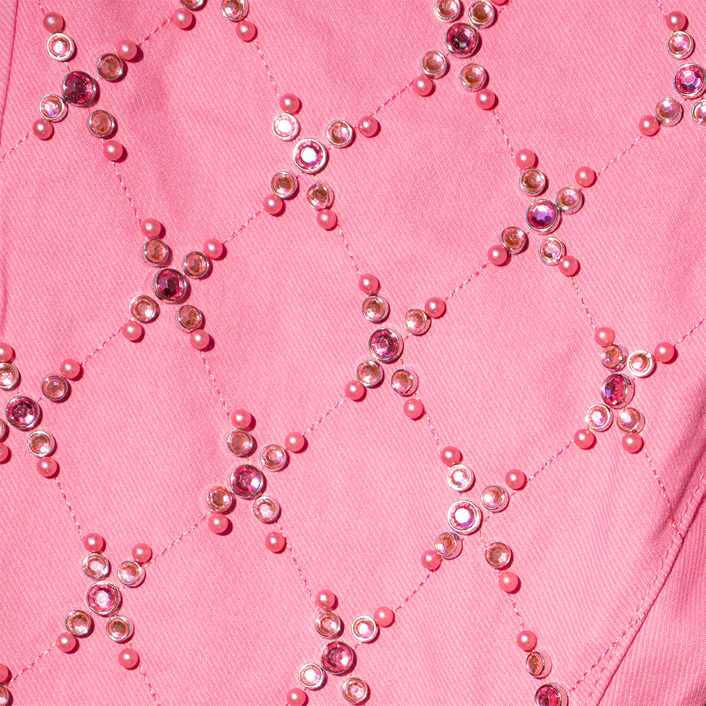 GEMSTONE NET JEANS (PINK) - Image 4