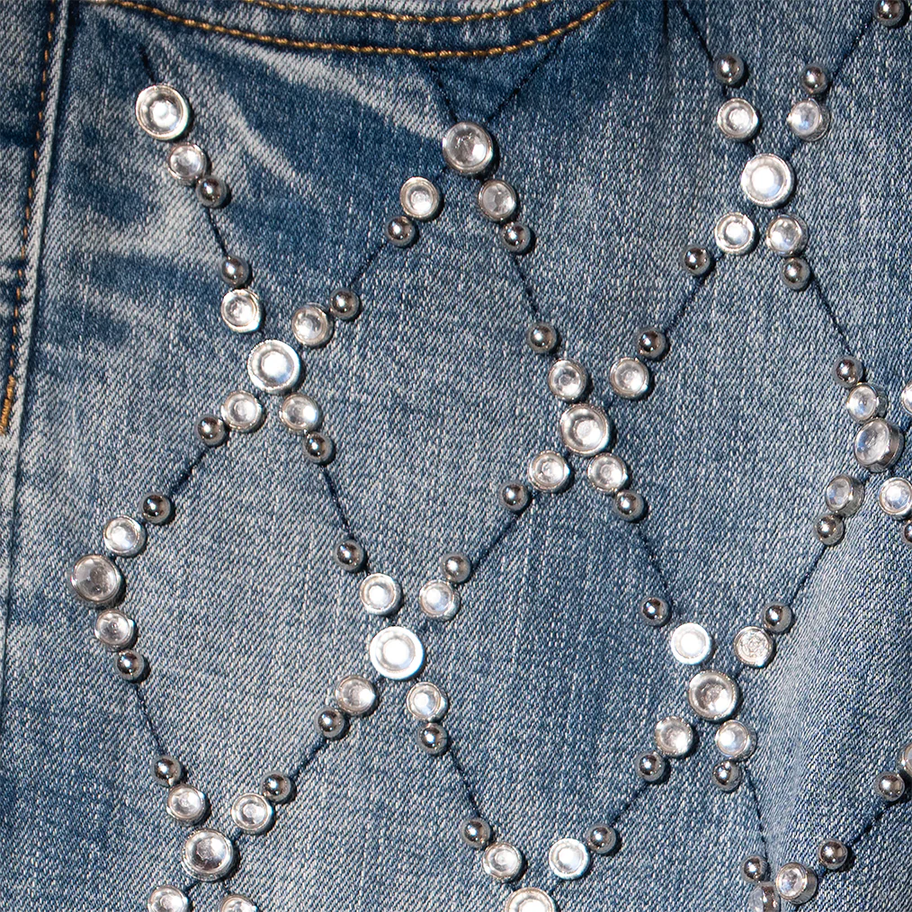 GEMSTONE NET JEANS (RAW) - Image 4